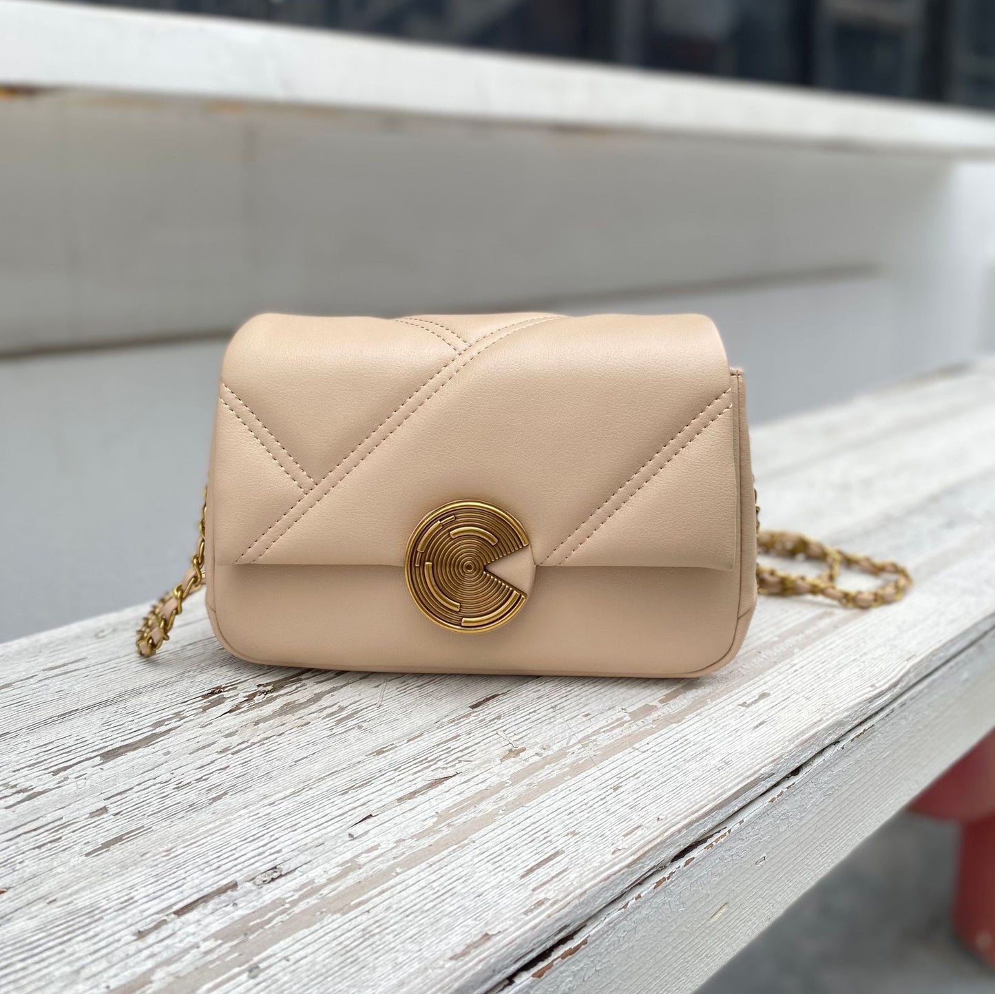 Women's Packet Summer Golden Ball Chain Simple Shoulder Bags