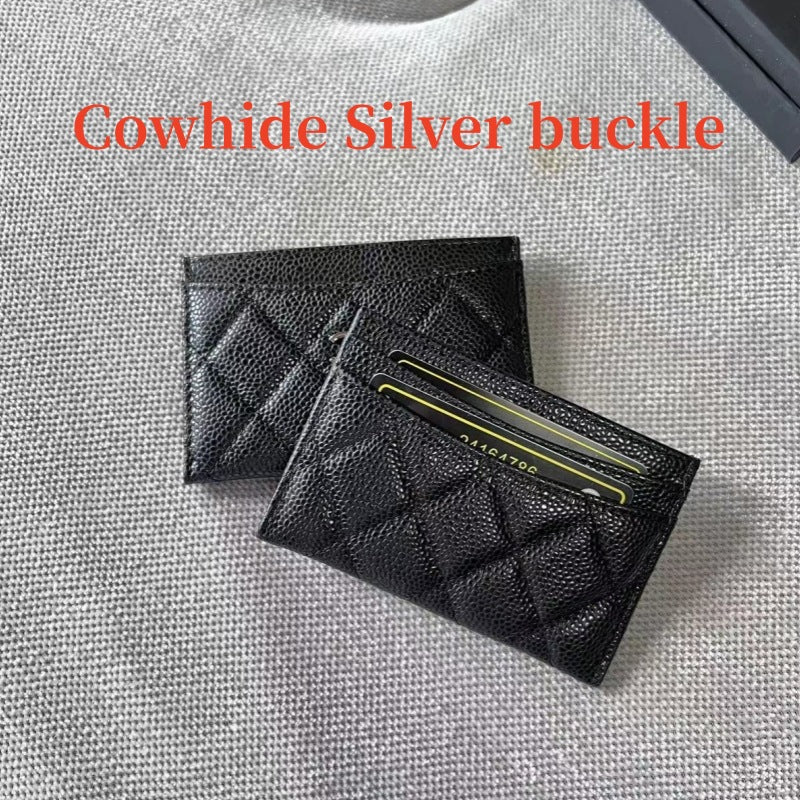 Women's Diamond Plaid Caviar Classic Style Strap Purses