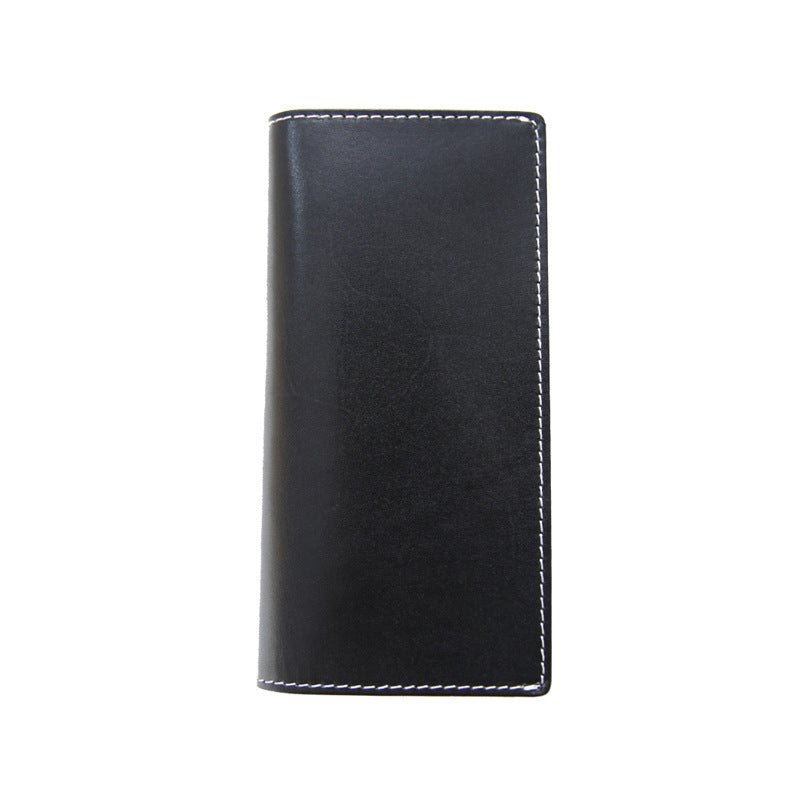 Men's Italian Long Genuine Leather First Layer Men's Wallets