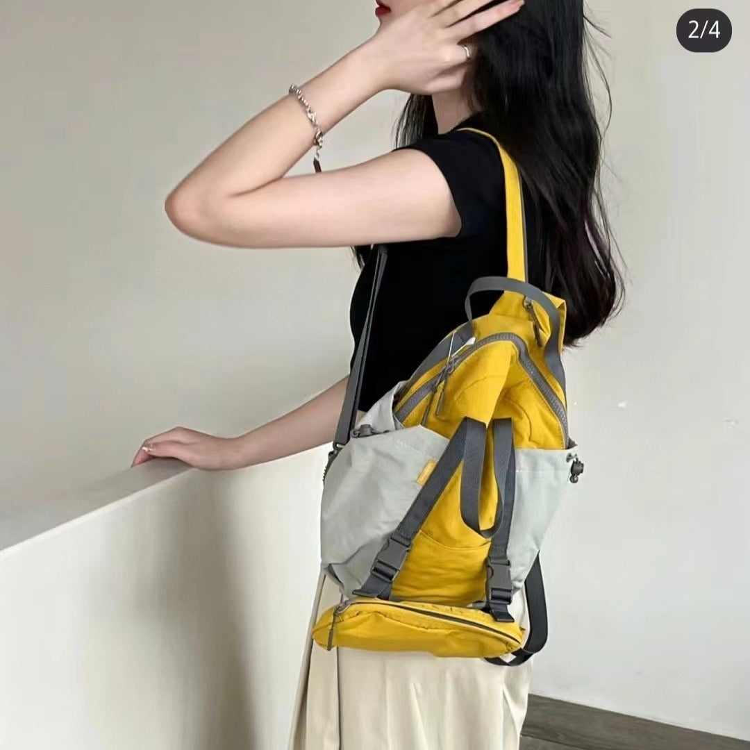 Cool Polo Letter Leisure Three-in-one Mother Backpacks