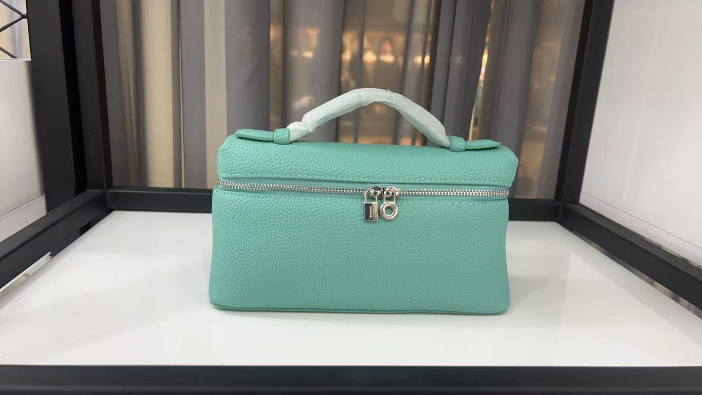 Women's Lunch Box Genuine Leather Simple Niche Bags