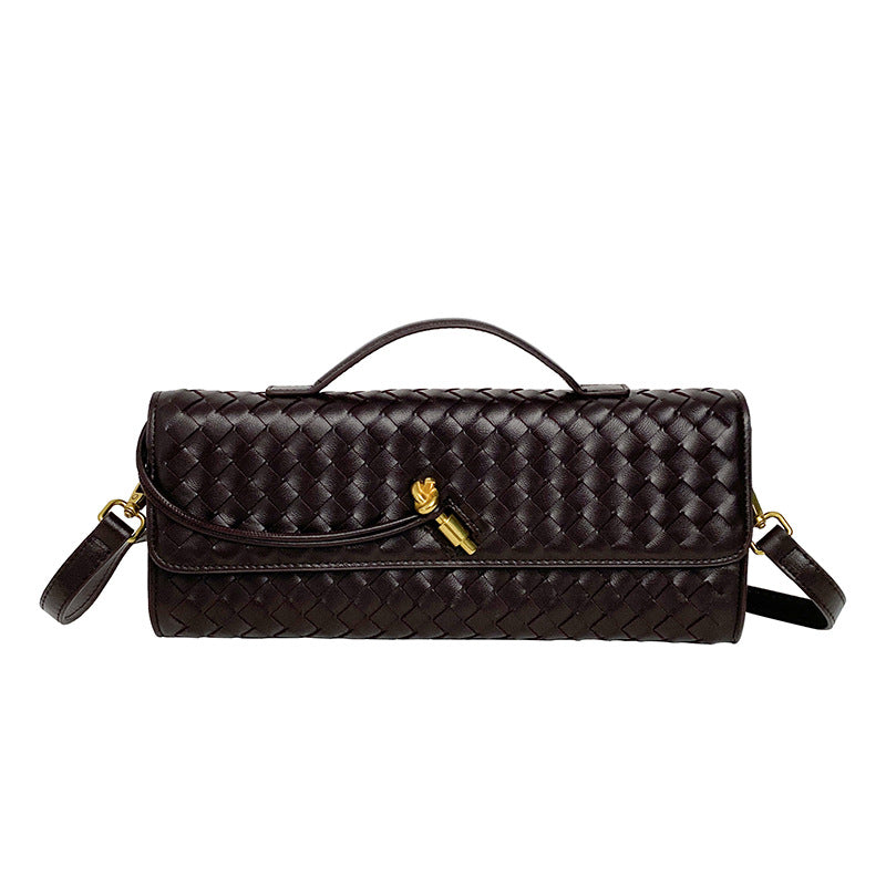 Hand-woven Fashion Medieval Baguette Exquisite Dinner Crossbody Bags