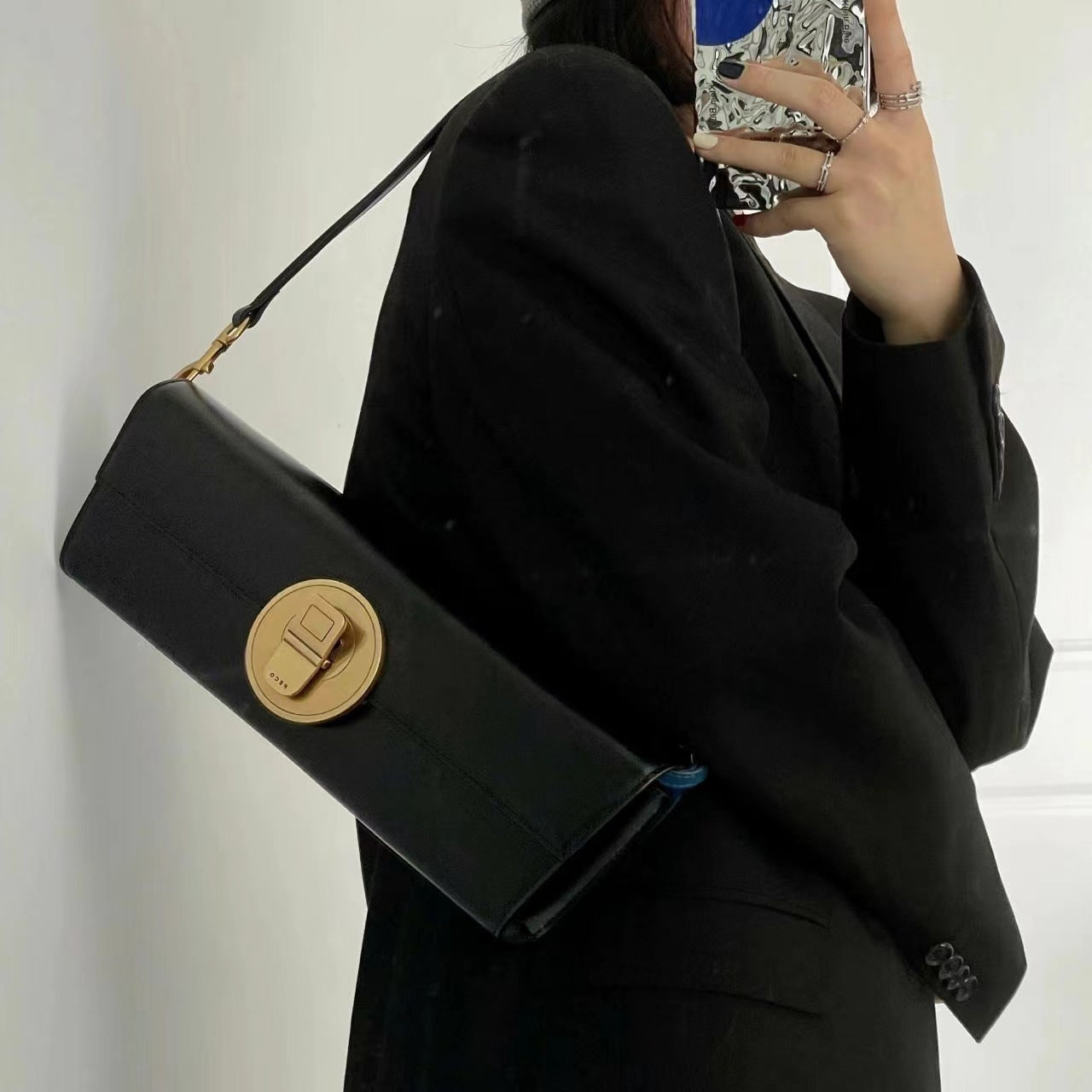 Women's Baguette Cans Retro Underarm Niche Armpit Bags