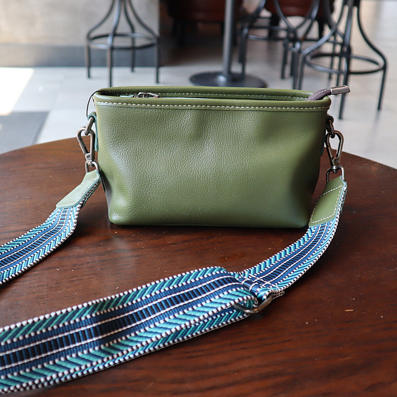 Women's Soft Retro Trendy First Layer Cow Crossbody Bags