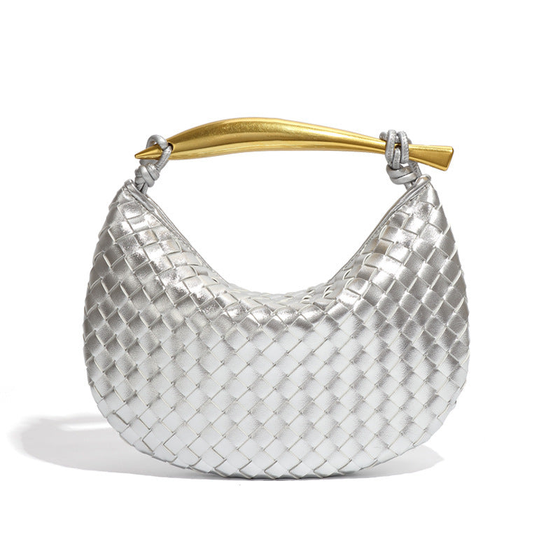 Design Sardine Hand-woven Hand Carrying Dumpling Handbags