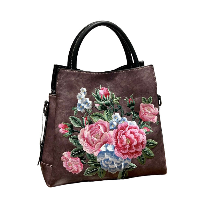 Women's Retro Chinese Style Embroidery With Cheongsam Handbags
