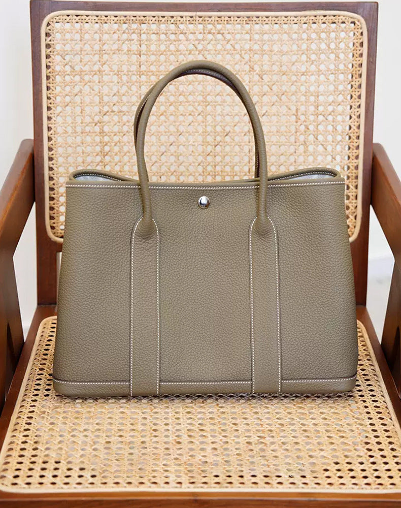 Women's Handmade Leather Portable Bridal Wedding Handbags