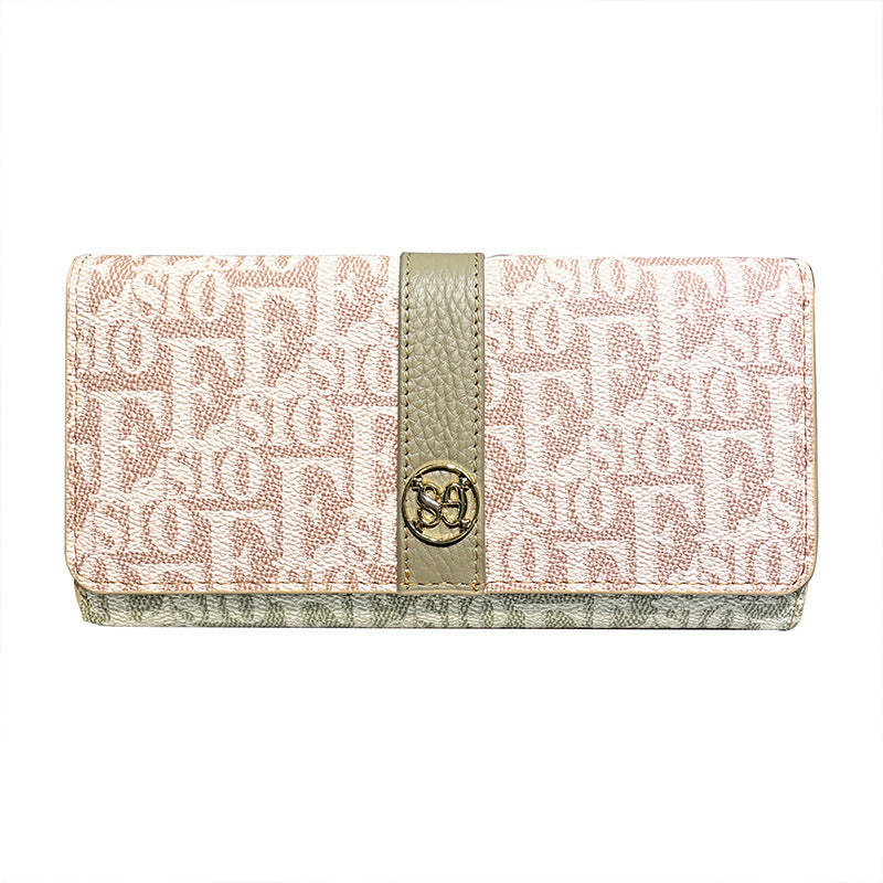Women's Long Simple Large Capacity Multifunctional Elegant Clutch Ladies Wallets