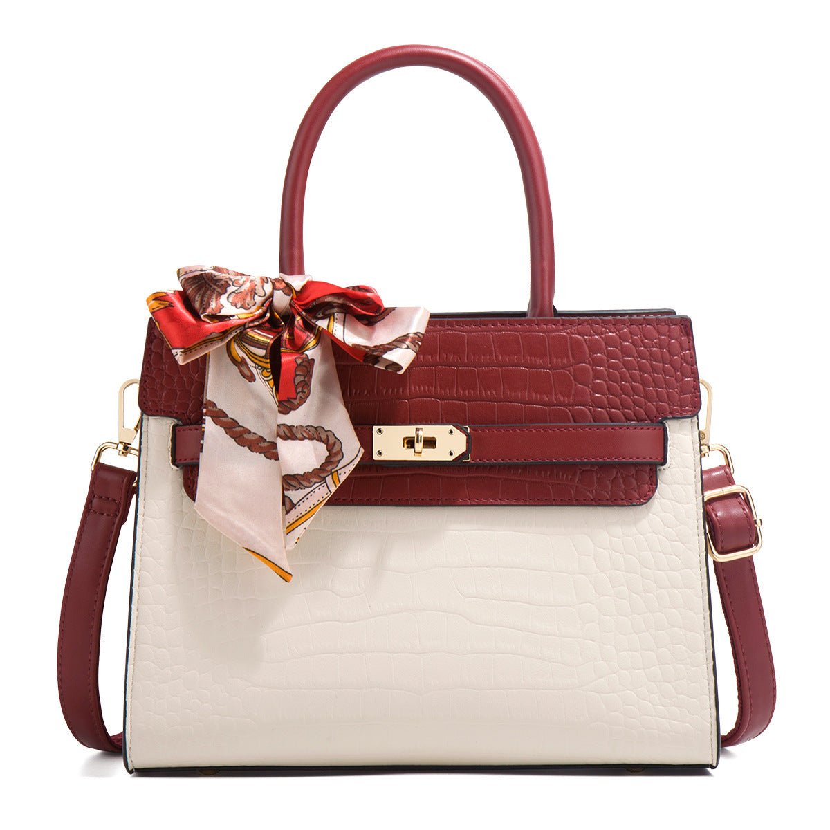 Women's Mother's Day Gift For Mother Elegant Crocodile Handbags