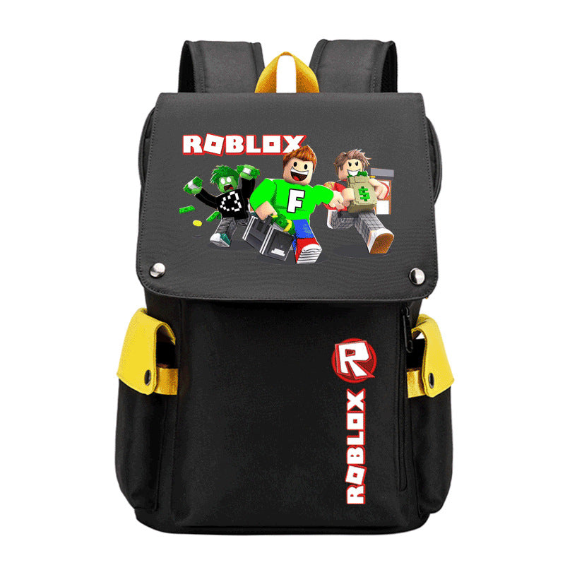 Women's & Men's & Rob Virtual World Peripheral Large Backpacks