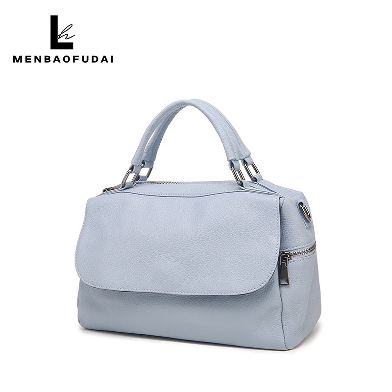 Women's Cute Lucky Genuine Leather Vintage Top Handbags