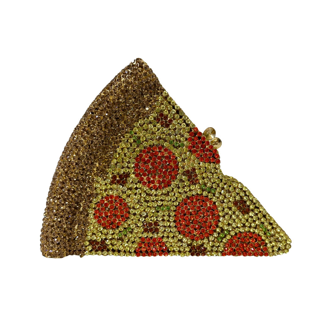 Strictly Selected Pizza Diamond Banquet Hand Bags
