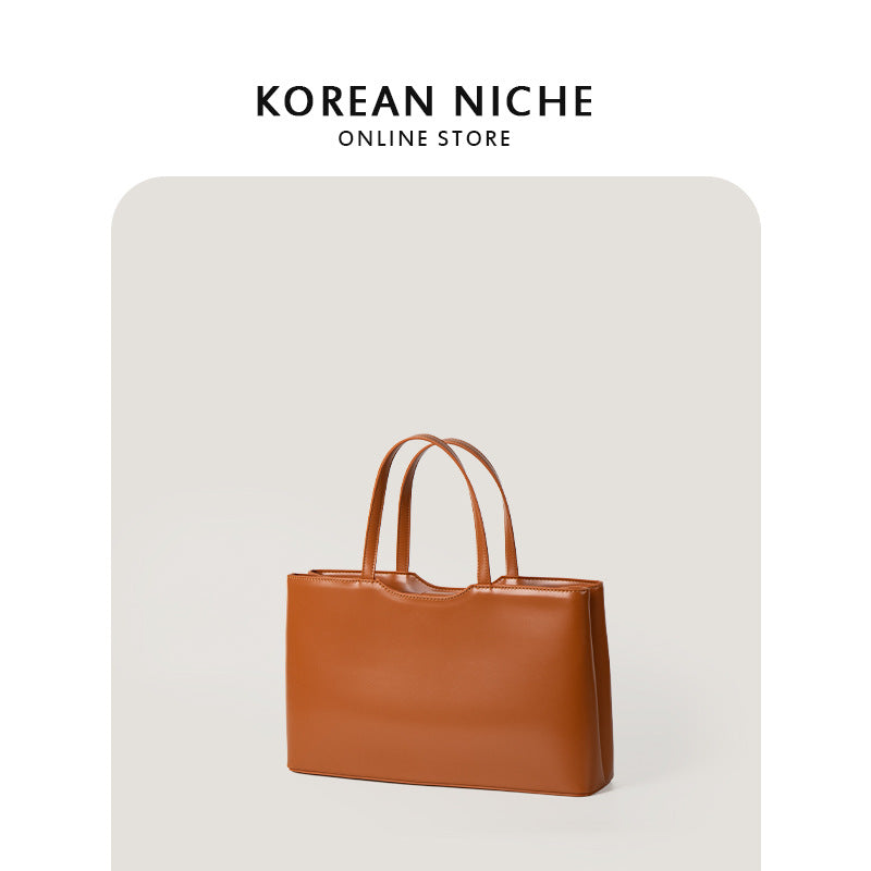 Women's Niche Design Minimalist Advanced Texture Versatile Handbags