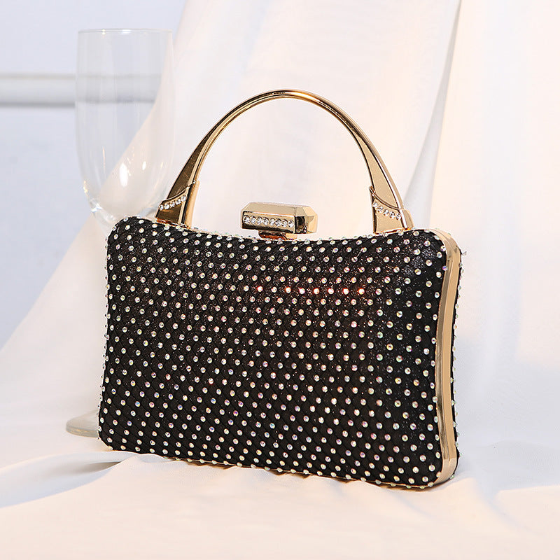 Women's Banquet Metal Rhinestone Diamond Party Dress Bags