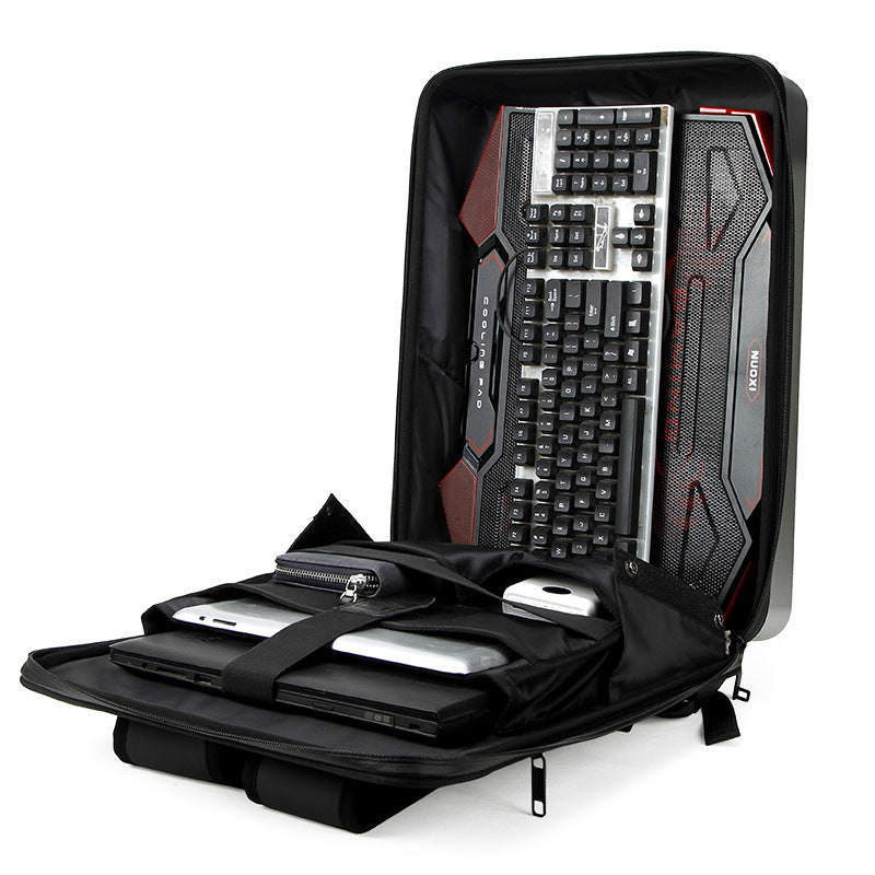 Hard Shell Trendy Two Shoulders Password Backpacks