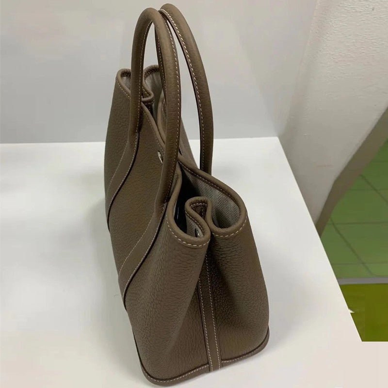 Women's Large Capacity Totes Cow Leather Simplicity Handbags