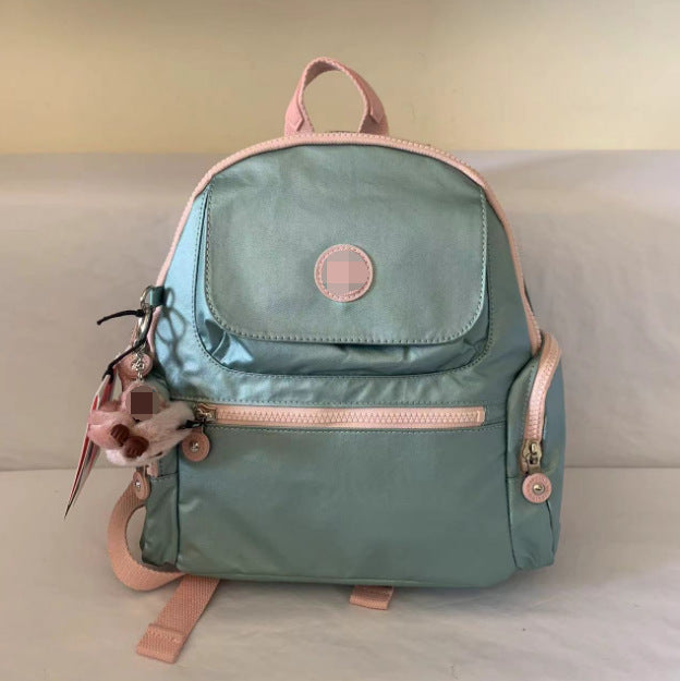 New Elegant Nylon Home Monkey Medium Backpacks