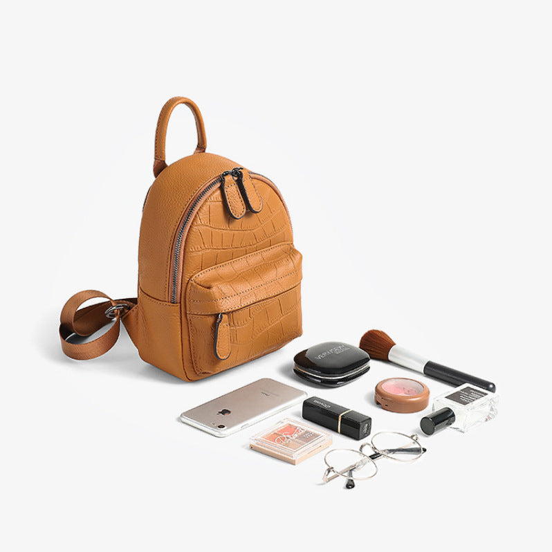 Women's Classy Pretty Leather Fashion Mini Backpacks