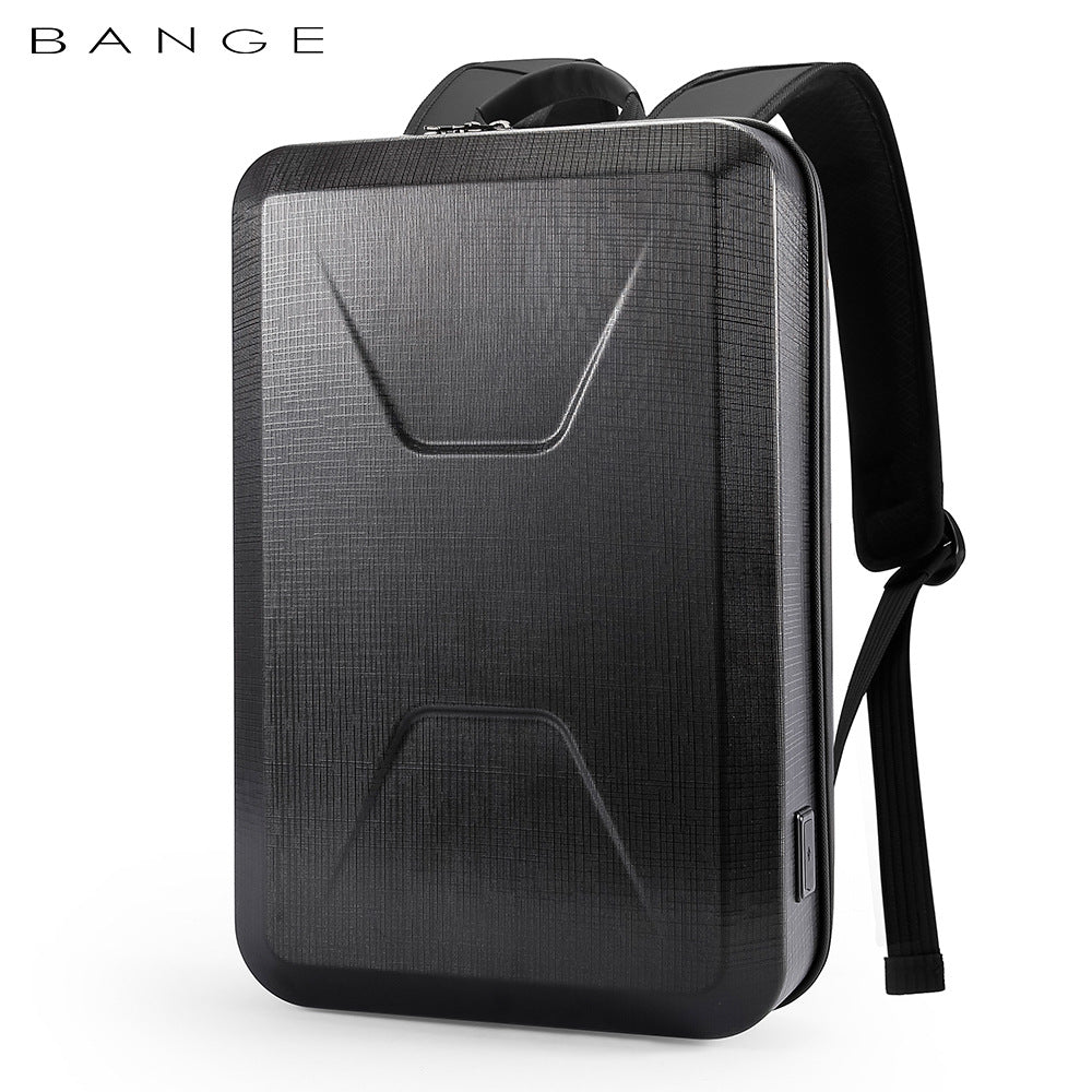Men's Hard Shell Business Waterproof Computer Backpacks