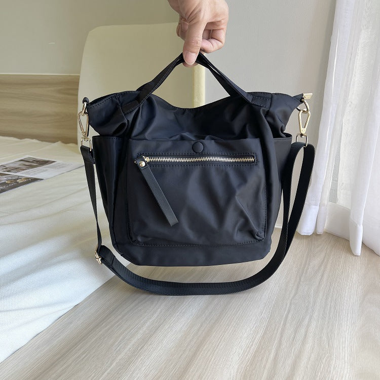 Fashionable Lightweight Nylon Cloth Large Capacity Tote Bags