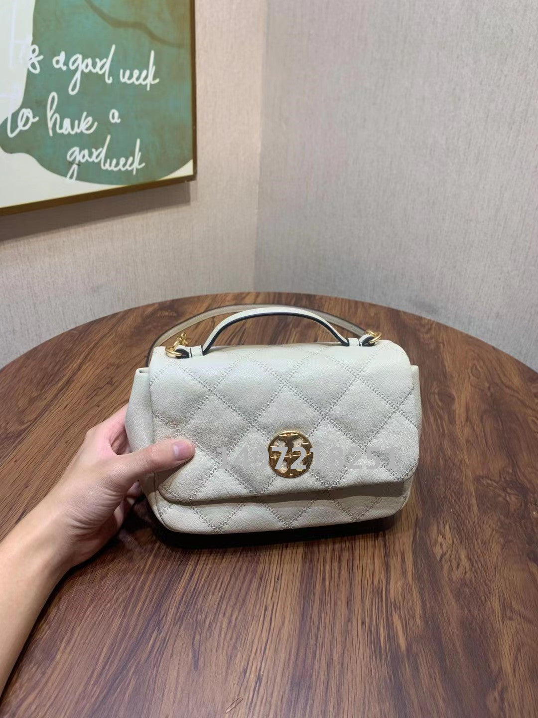 Women's Fat Flap Goat Skin Classic Style Bags