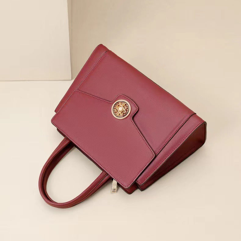 Women's Mother Portable Graceful Handmade Embroidery National Shoulder Bags