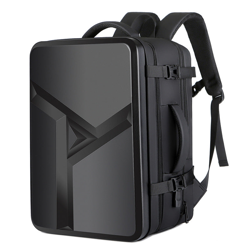 Men's Large Capacity Hard Shell Business Expansion Backpacks