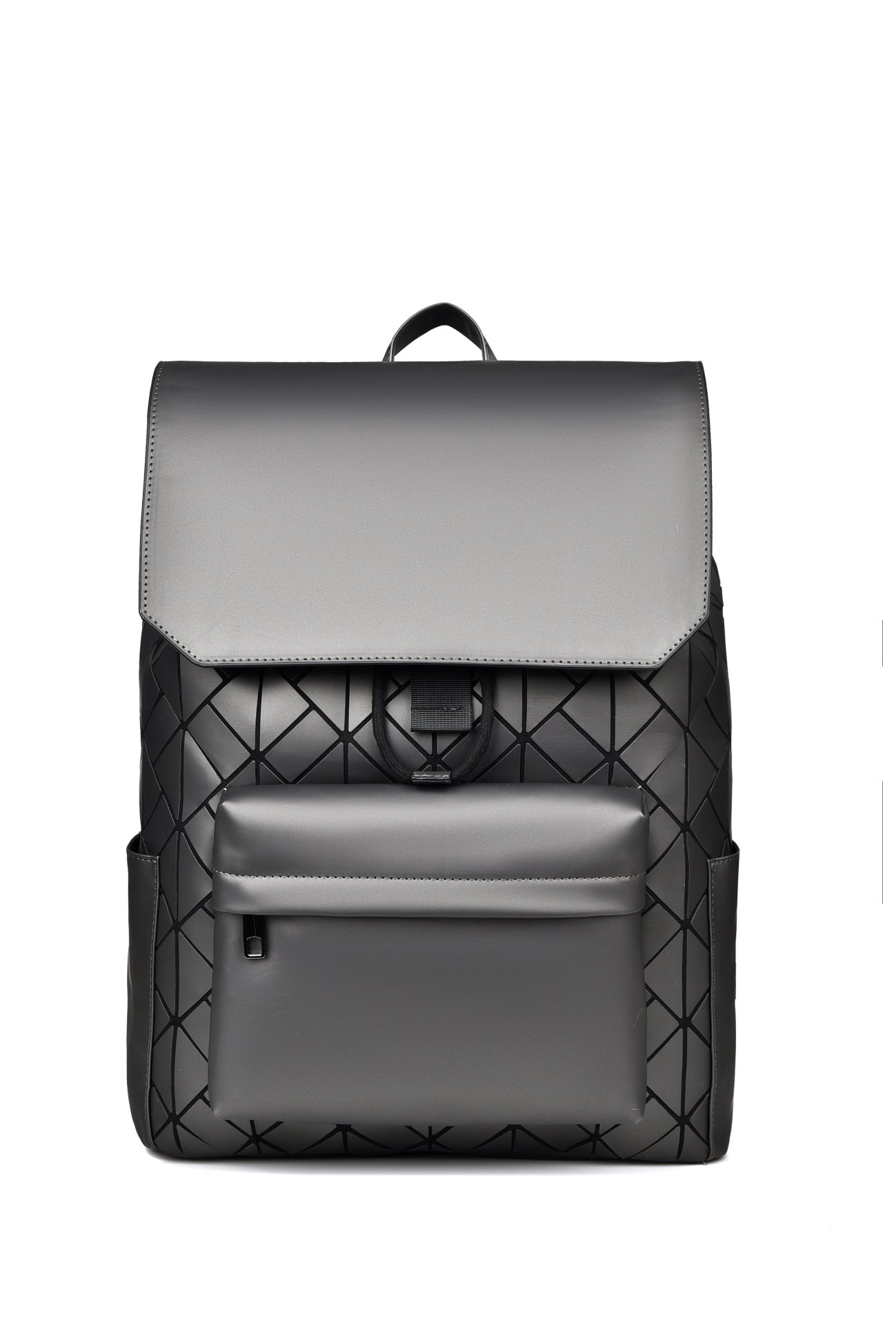 Men's Fashion Geometric Rhombus Fashionable Large Capacity Backpacks