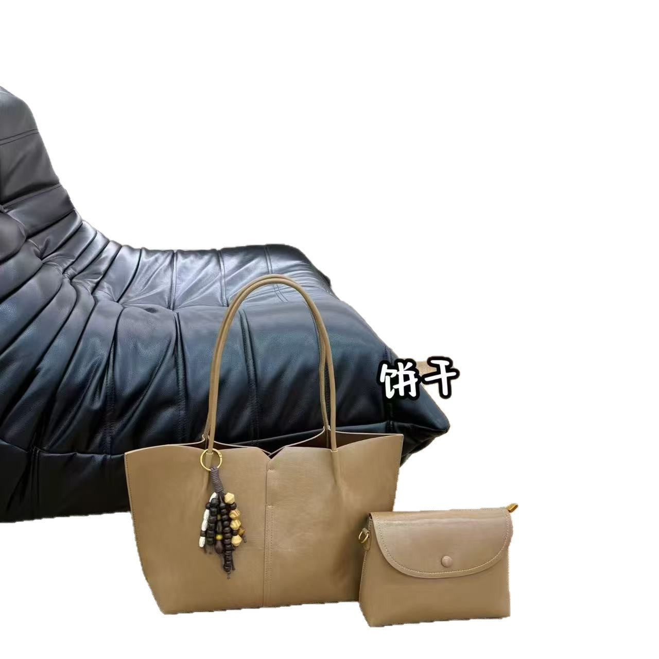 Elegant Women's Leather Mobile Soft Pouch Shoulder Bags