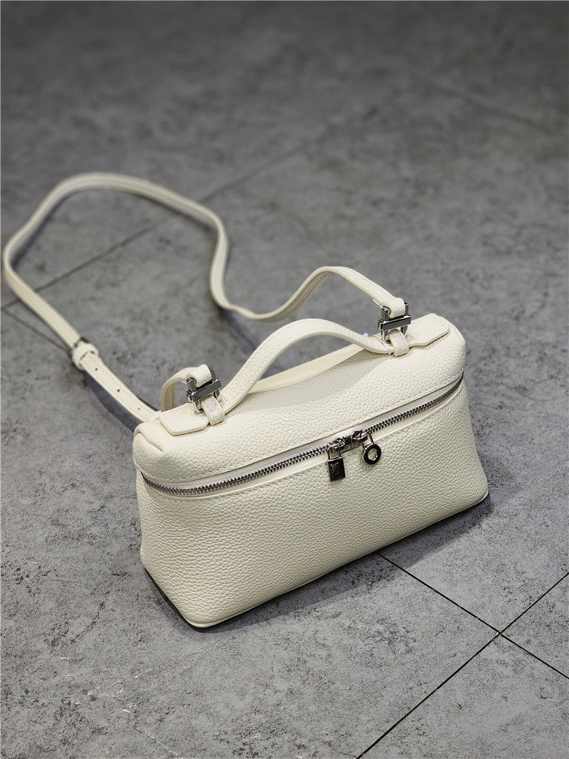 Box First Layer Cowhide Simple Fashion Handbags