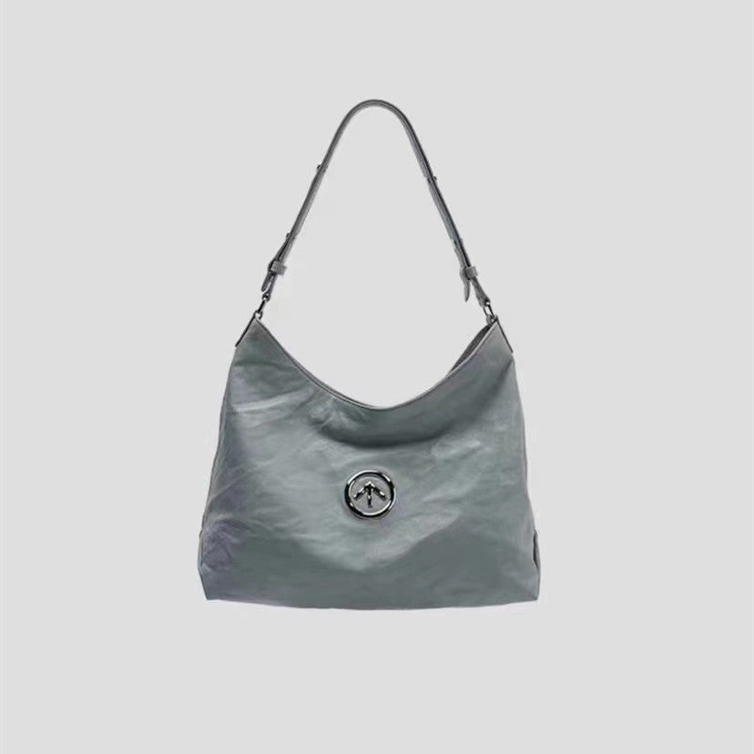 Garbage Black Stone Mother Vegetable Tanned Shoulder Bags
