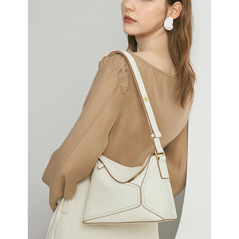 Women's Spring Genuine Leather First Layer Cowhide Shoulder Bags
