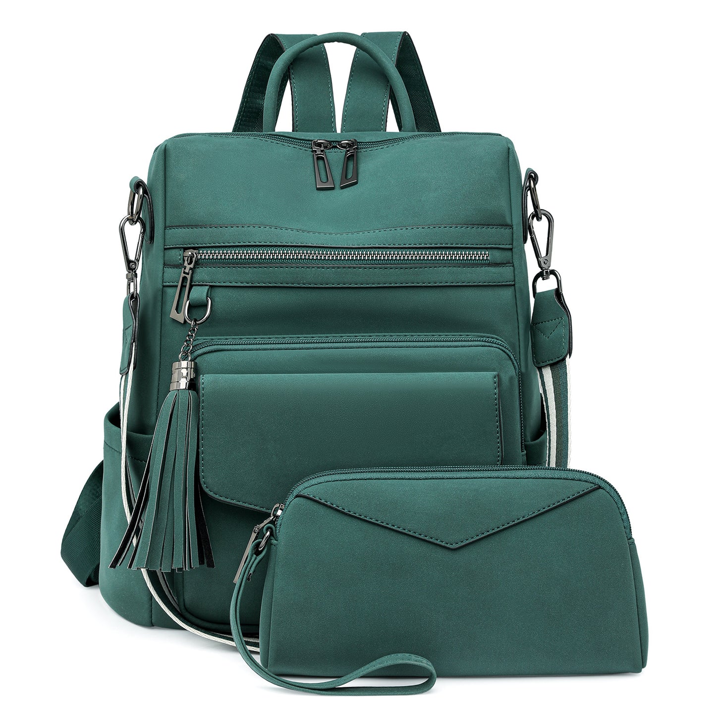 Women's Retro Easy Matching High-grade Two Colors Backpacks