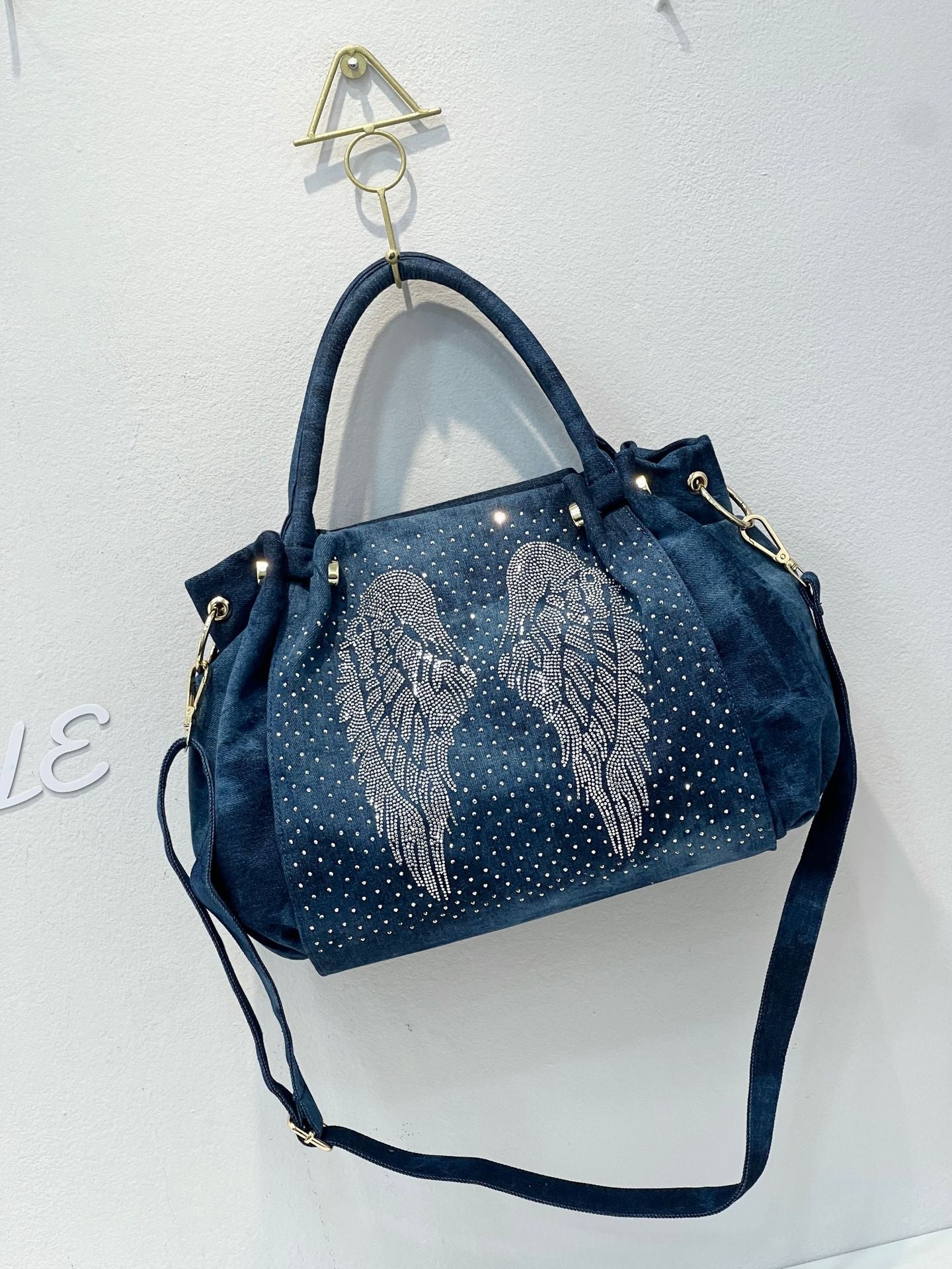 Women's Yi Li Trend Rhinestone Wings Fashion Crossbody Bags