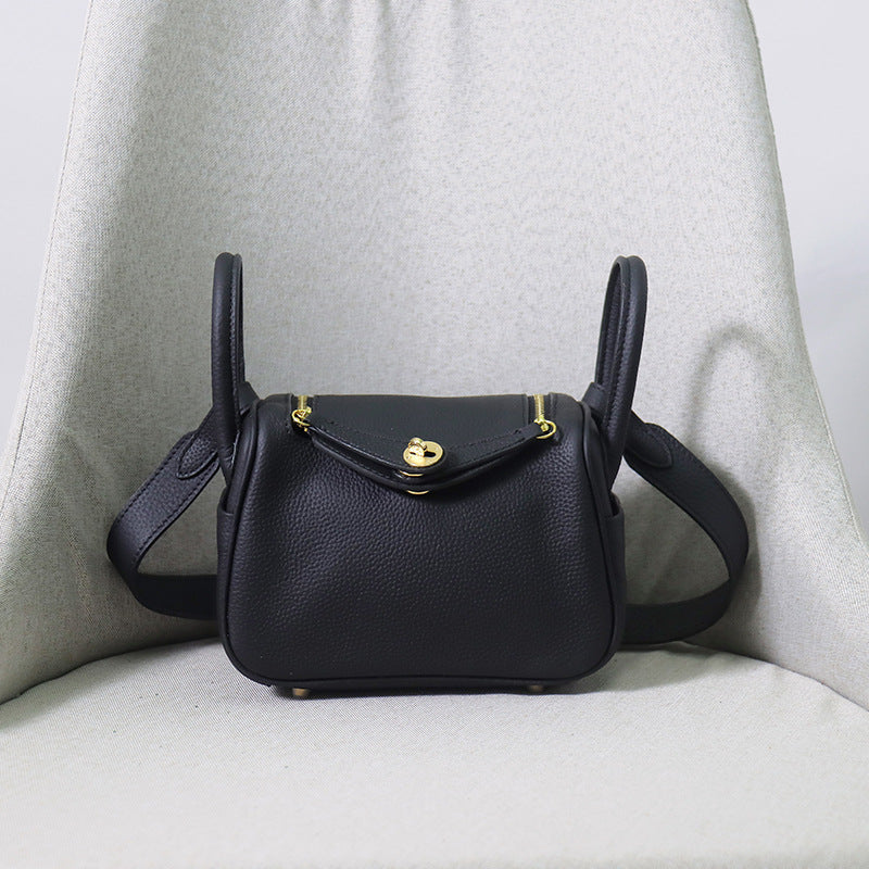 Women's Mini Doctor Cow Leather Portable Medical Crossbody Bags