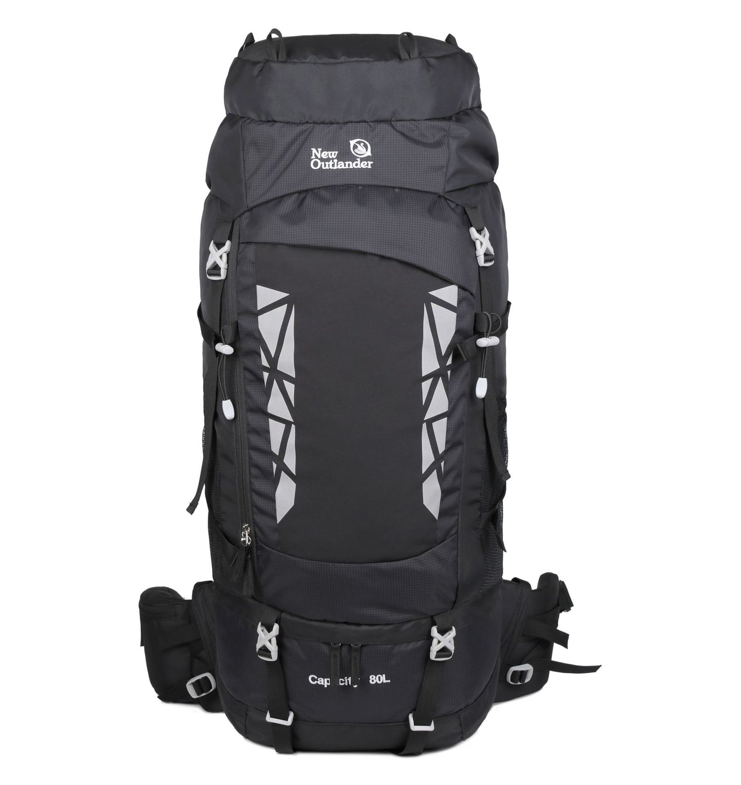 Women's & Men's & Camping Large Capacity Hiking Nylon Mountaineering Backpacks