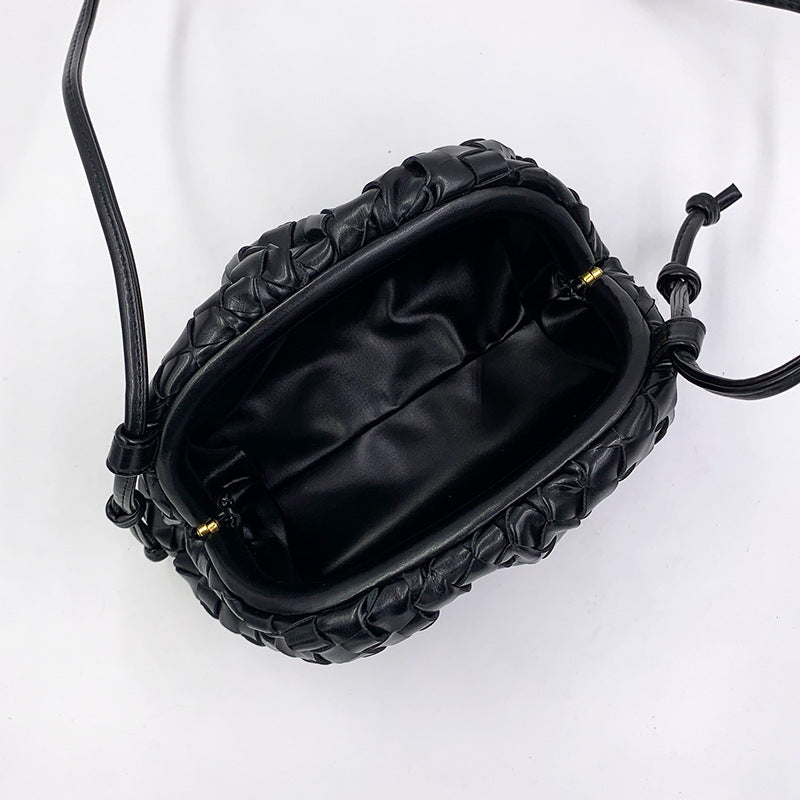 Women's Woven Cloud High-grade Sweet Fashion Dumpling Shoulder Bags