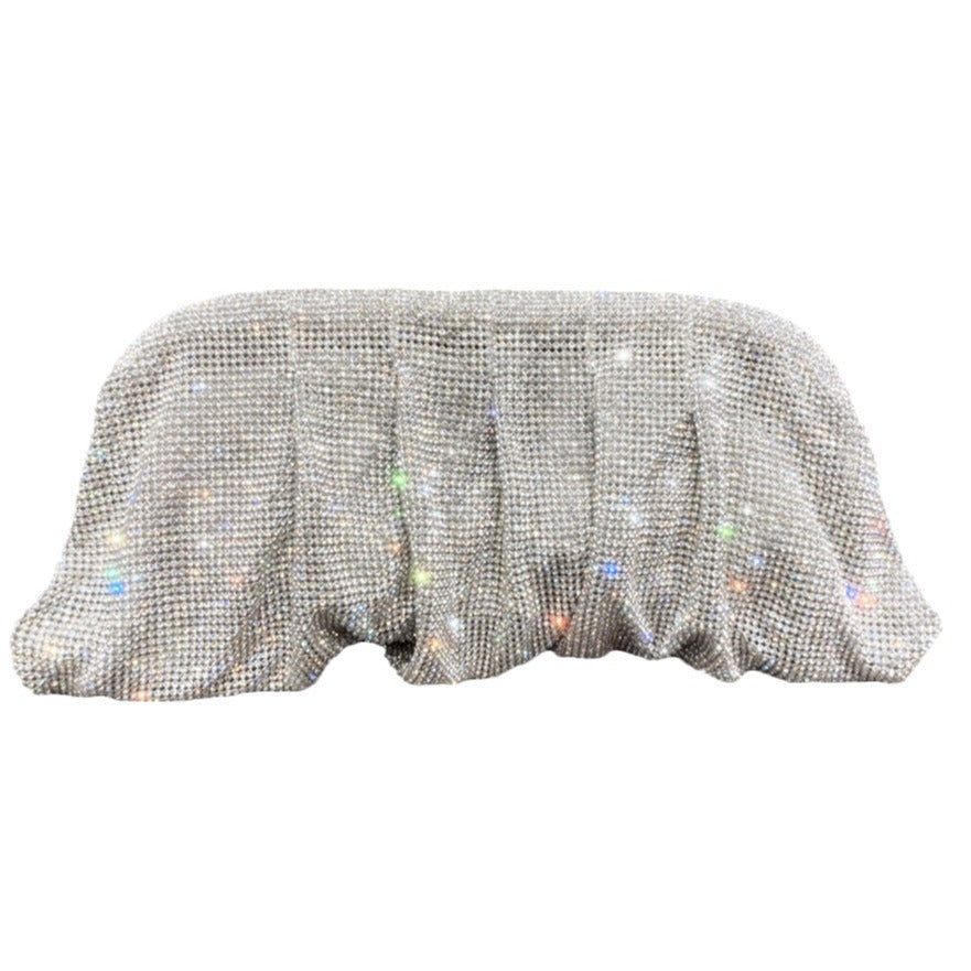 Women's Shiny Rhinestone Clutch Crystal Diamond Dinner Handbags