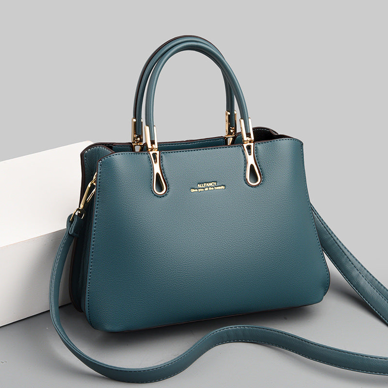 Women's Popular Leather Large Capacity Fashion Handbags
