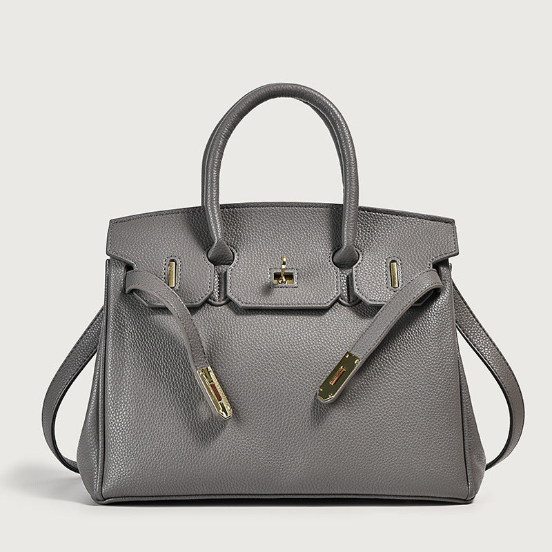 Women's High-grade Portable Platinum Kelly Large Capacity Crossbody Bags