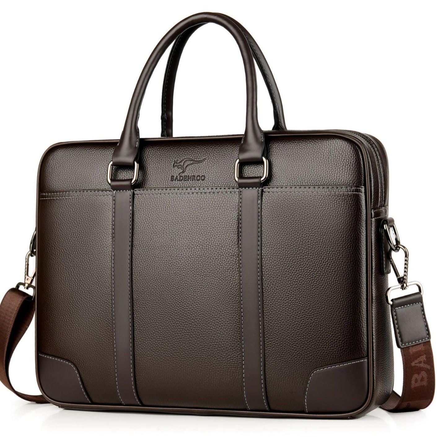 Men's Graceful Slouchy Large Capacity File Men's Handbags