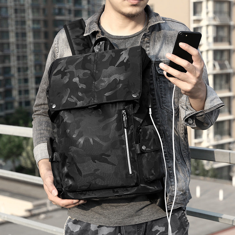 Men's Outdoors Commute Oxford Cloth Computer For Backpacks