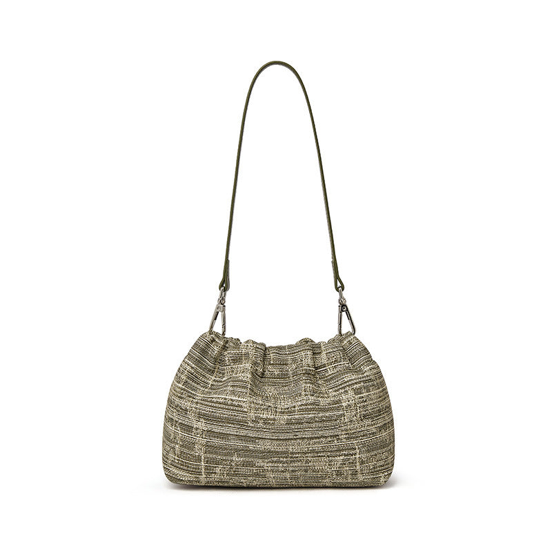Women's Woven Cloud High-grade Pleated Chain Niche Shoulder Bags