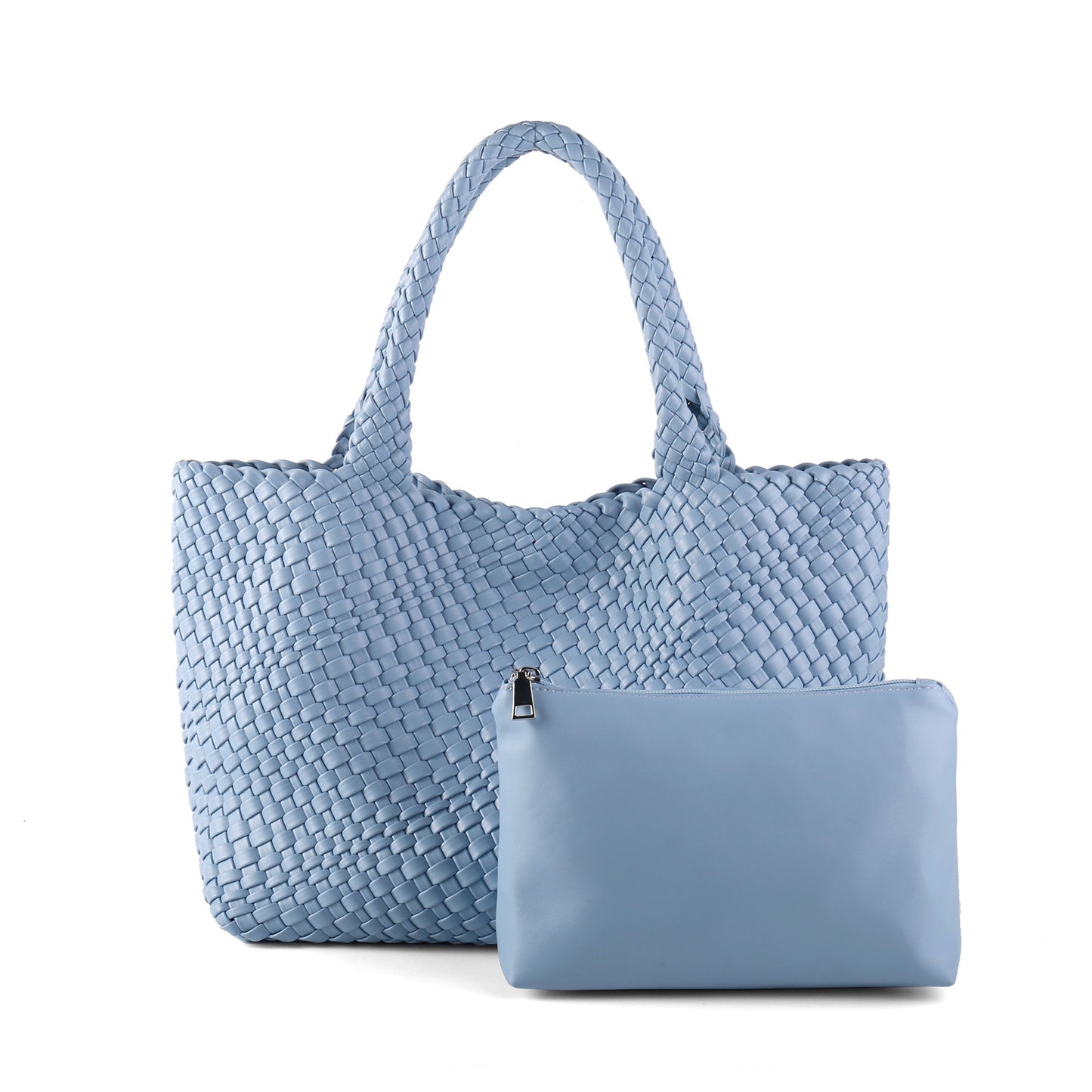 Women's Woven Letter Oversized Large Portable Simple Bags