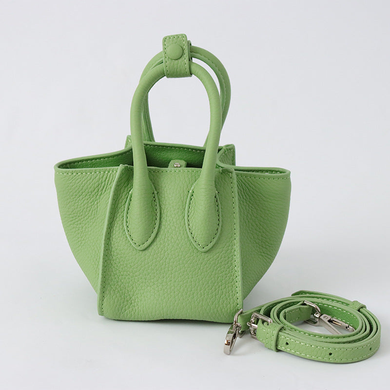 Women's Genuine Leather Fashion Wings Style Niche Shoulder Bags