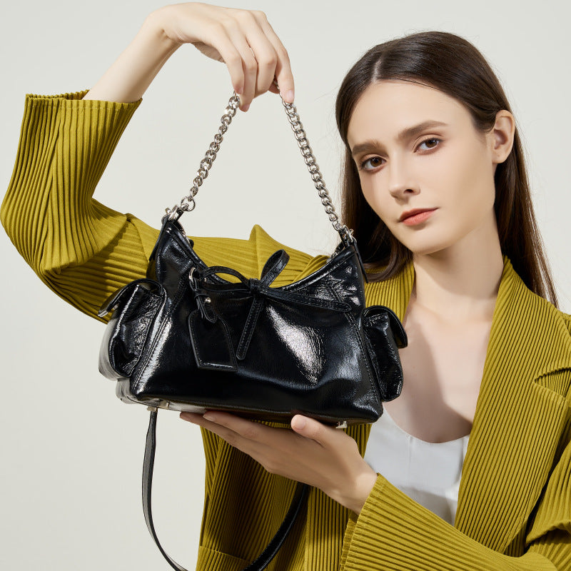 Women's Classic Style Genuine Leather High-grade Fashion Crossbody Bags