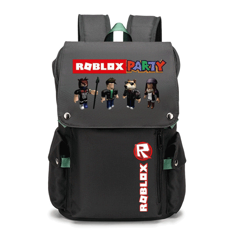 Women's & Men's & Rob Virtual World Peripheral Large Backpacks