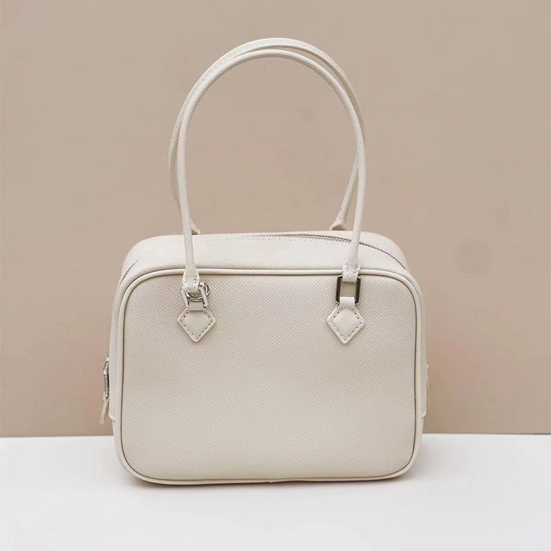 Women's Korean Leather Leisure Feather Fashion Simple Bags