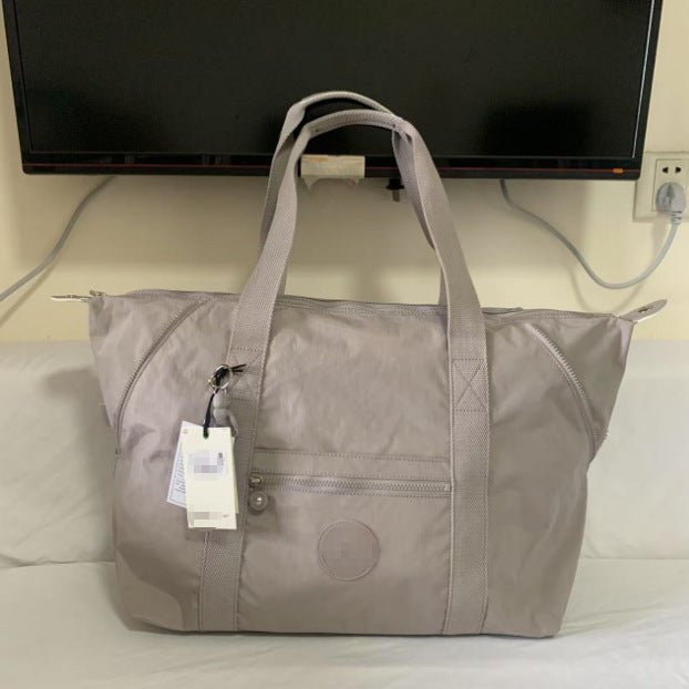 Summer Nylon Monkey Mesh Purple Large Travel Bags