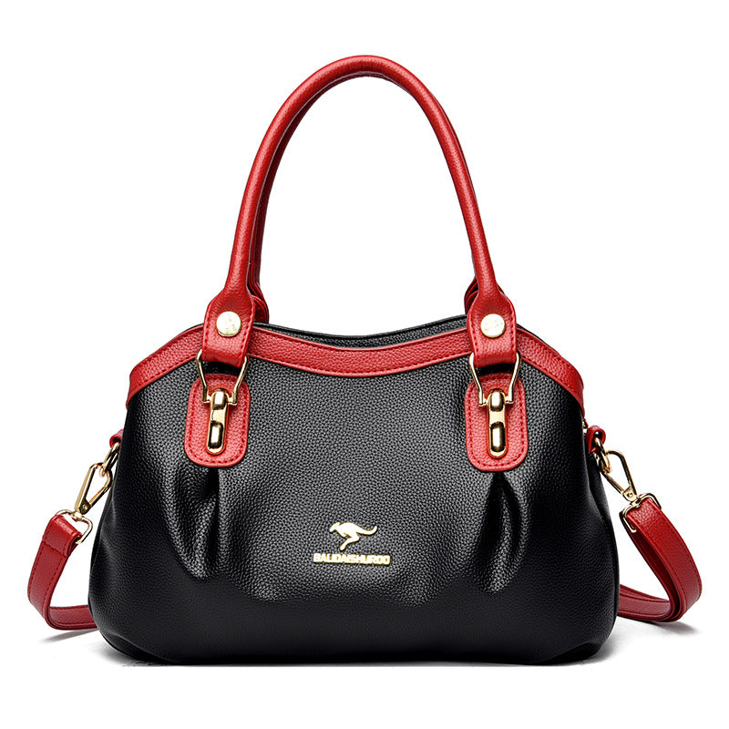 Glamorous Mom Fashion Classy Soft Leather Handbags